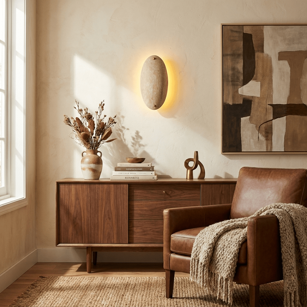 Stone Bar Wall Sconce