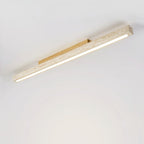 Travertine Column Ceiling Light