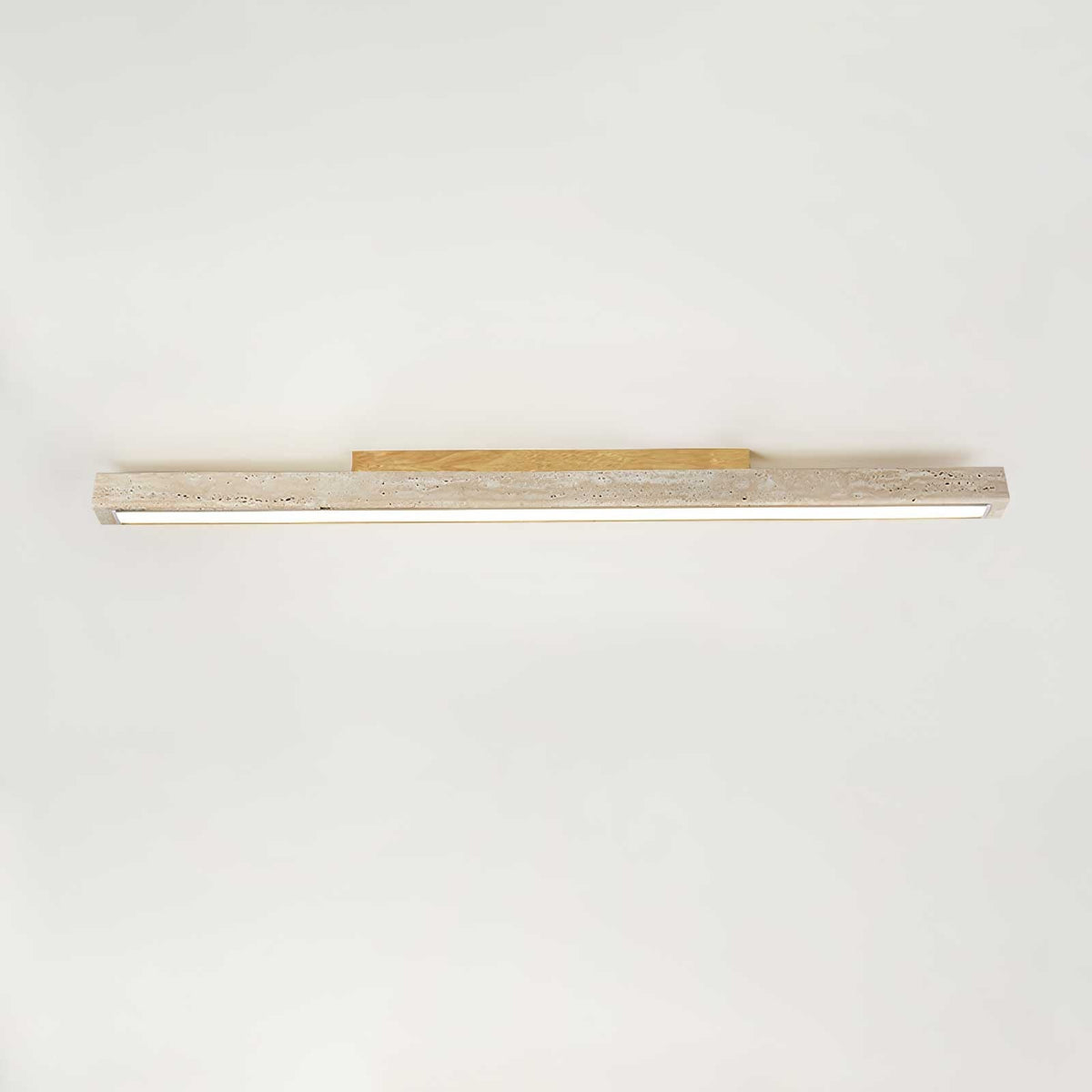 Travertine Column Ceiling Light