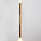 Travertine Column Wall Light