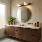 Travertine Duo Wall Light
