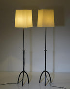 Trepied Brass Twig Floor Lamp