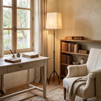 Trepied Brass Twig Floor Lamp