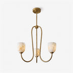 Trillium Alabaster Chandelier