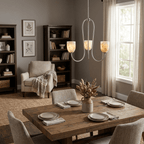 Trillium Alabaster Chandelier