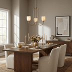 Trillium Alabaster Chandelier