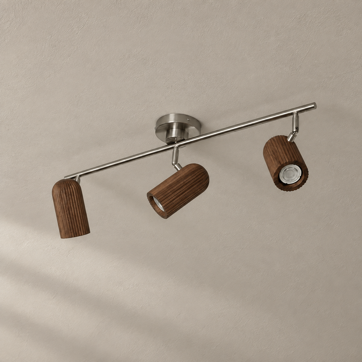 Trio Wood Ceiling Light