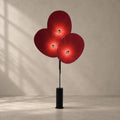 Triple Floral Floor Lamp