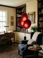 Triple Floral Floor Lamp