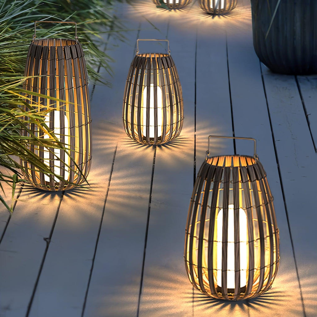 Tropic Braid Lantern Outdoor Lamp