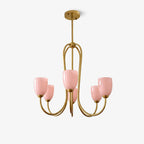 Tulip Gold Chandelier