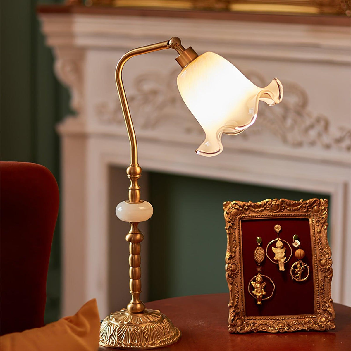 Tulip Brass Table Lamp Table lamp