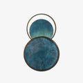 Turquoise Satellite Wall Lamp ∅ 10.2″ x H 16.5″ / Dia 26cm x H 42cm / Blue / Warm Light Wall lamp