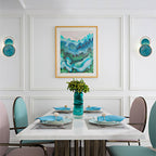 Turquoise Satellite Wall Lamp Wall lamp