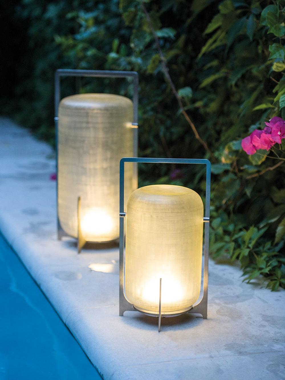 Silver Twilight Lantern Table Light Table lamp