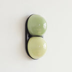 Two Globe Glass Wall Sconce