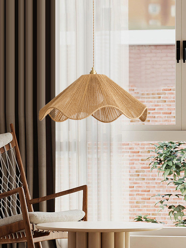 Umbel Hemp Rope Pendant Lamp