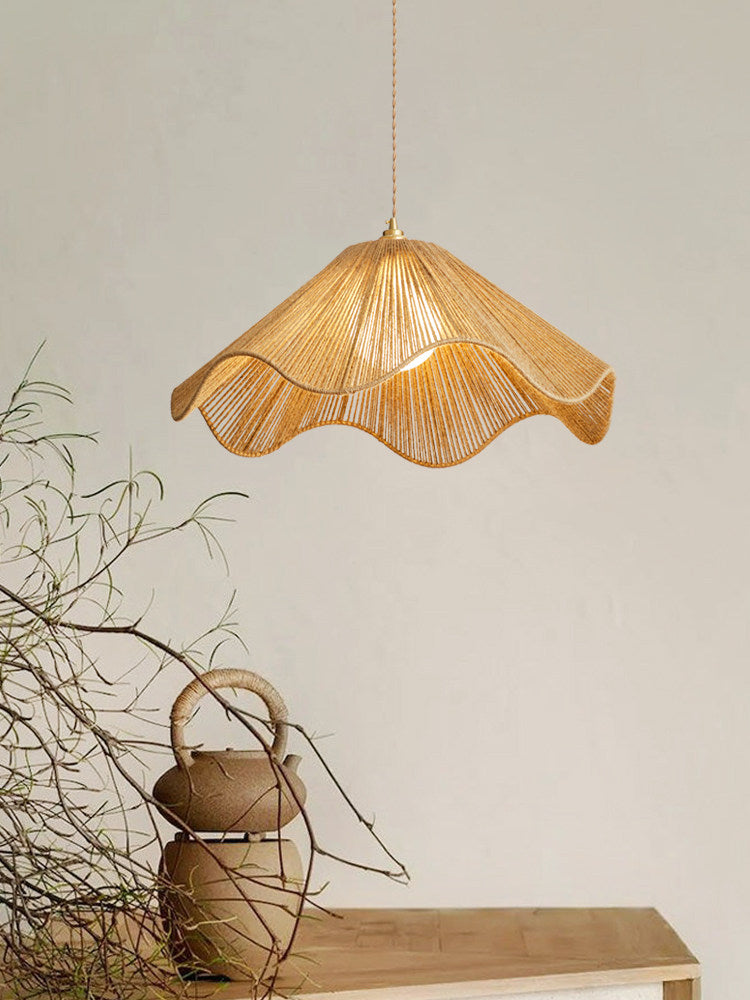 Umbel Hemp Rope Pendant Lamp