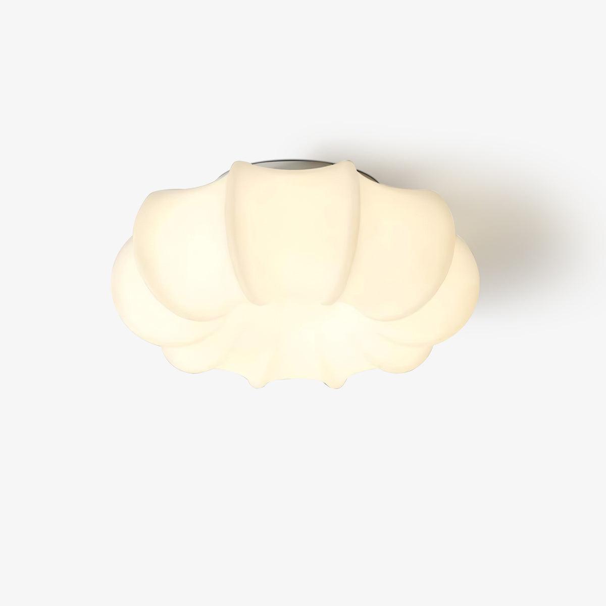 Umbrella Ceiling Lamp ∅ 17.7″ x H 7.1″ / Dia 45cm x H 18cm / White / Three-Color Changing Light Ceiling lamp