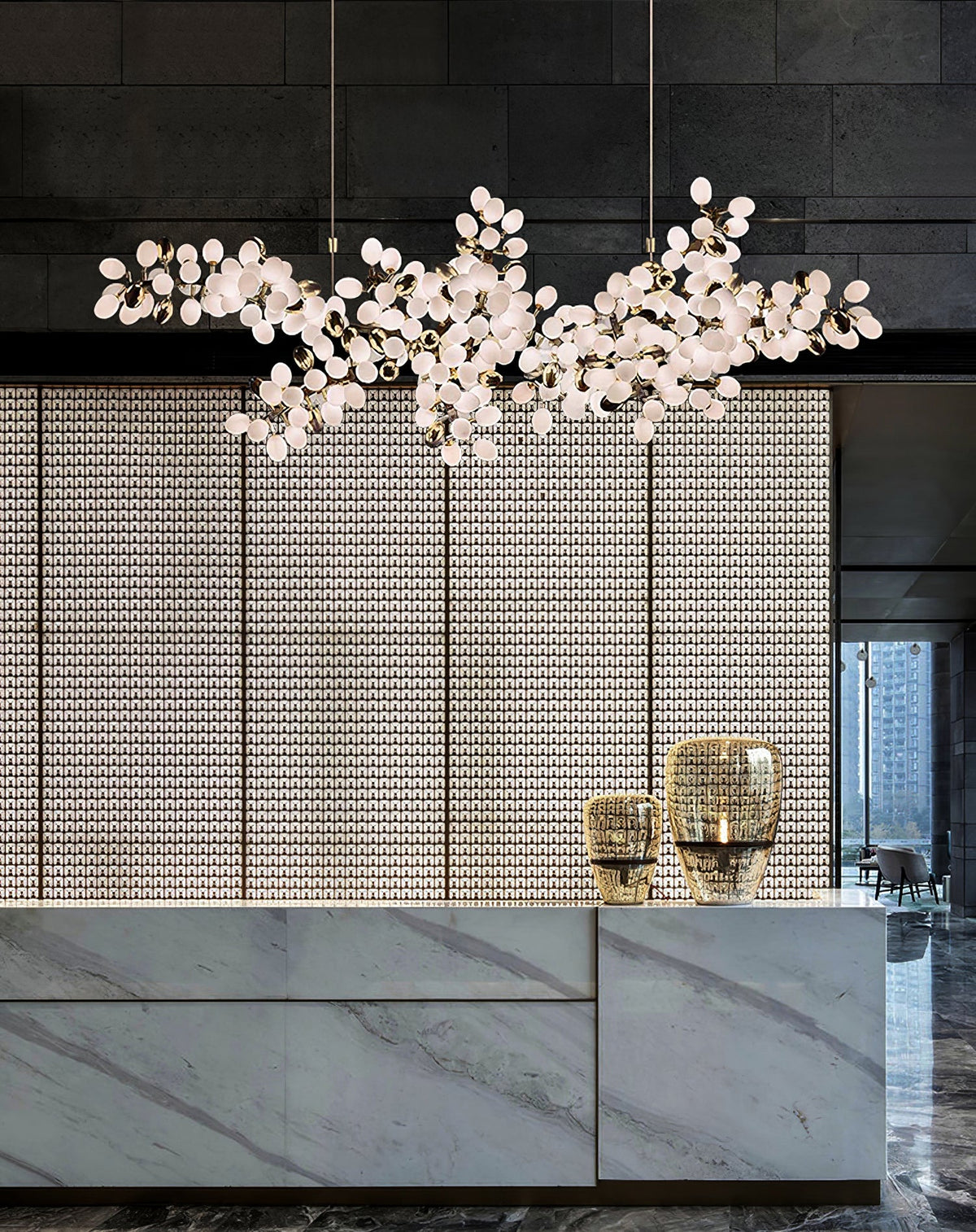 Selene Droplet Chandelier