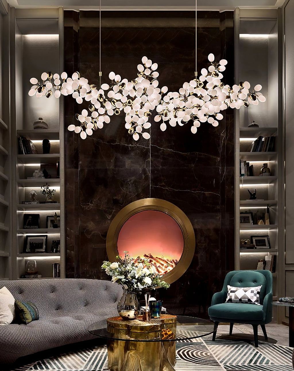 Selene Droplet Chandelier