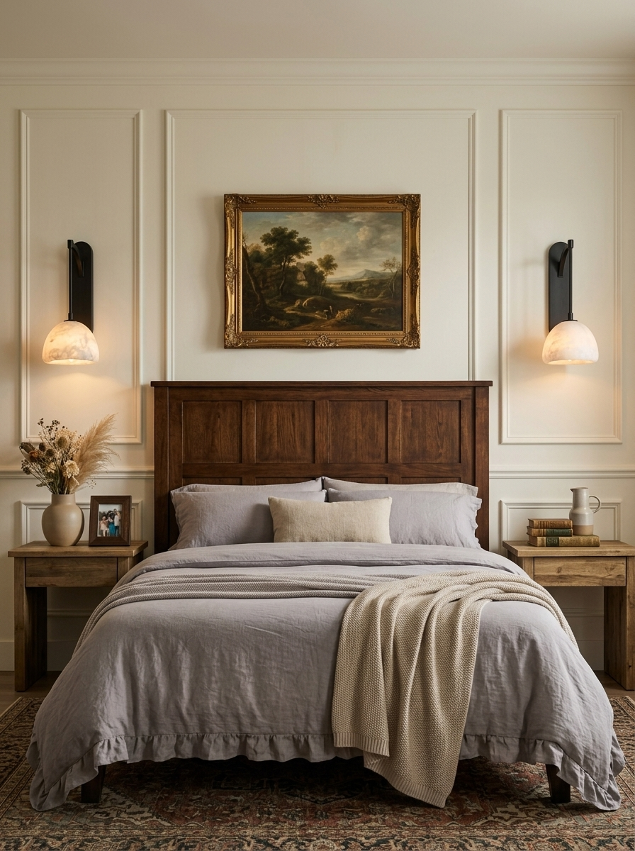 Velisse Alabaster Dome Wall Sconce