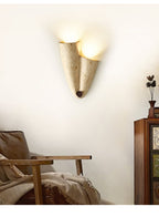 Velo Draped Stone Sconce