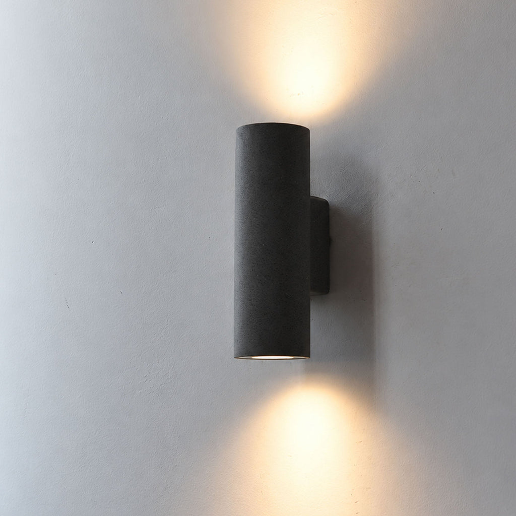 Vessaro Micro-Cement Outdoor Wall Sconce
