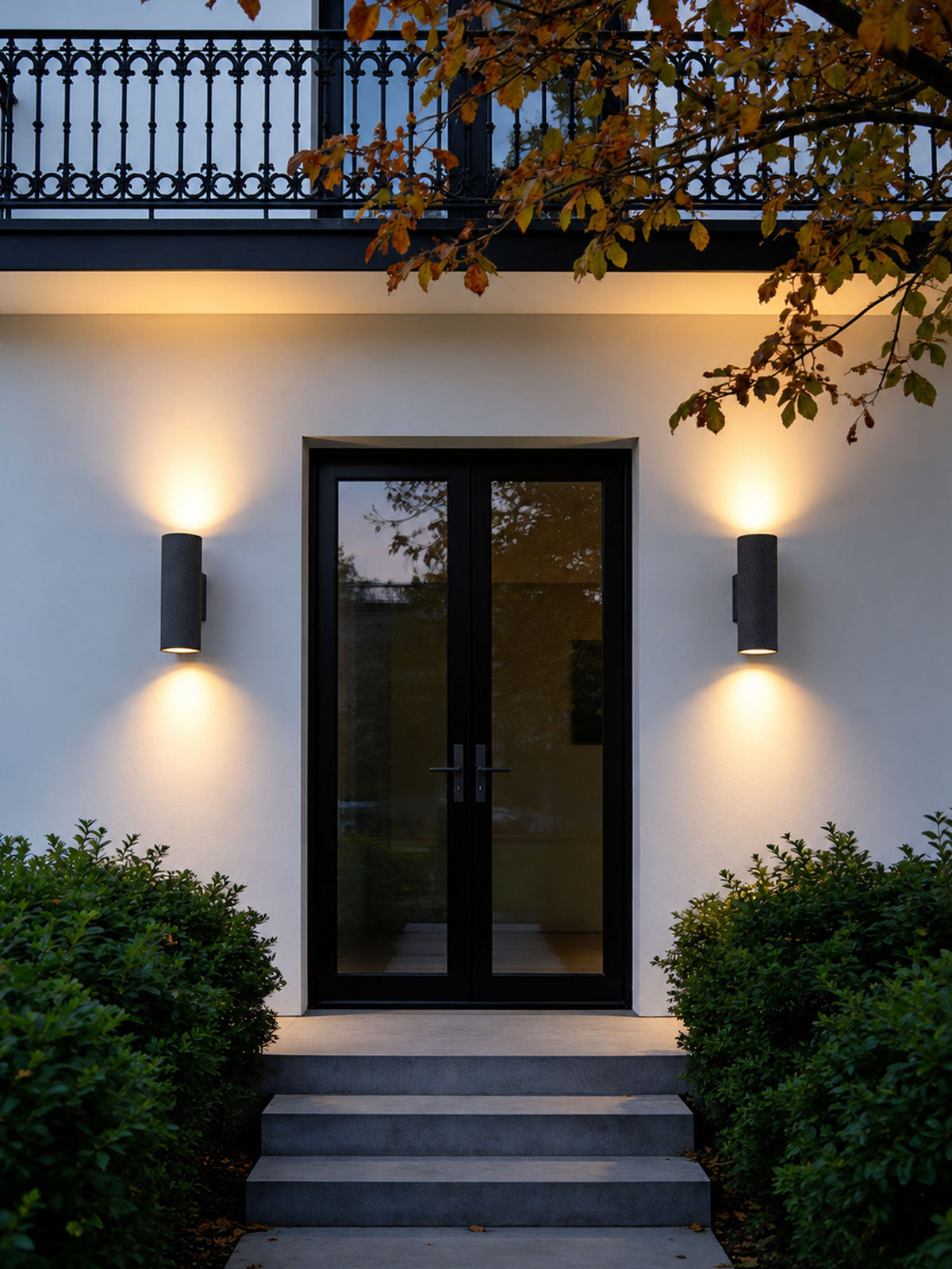 Vessaro Micro-Cement Outdoor Wall Sconce