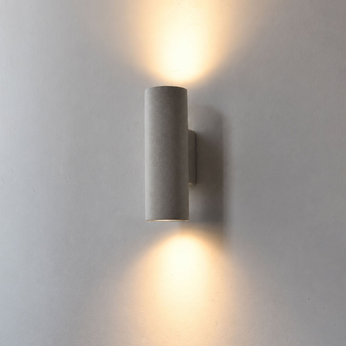 Vessaro Micro-Cement Outdoor Wall Sconce