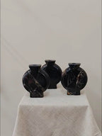 Vetra Noir Marble Vase