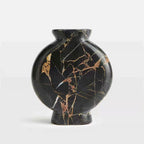 Vetra Noir Marble Vase