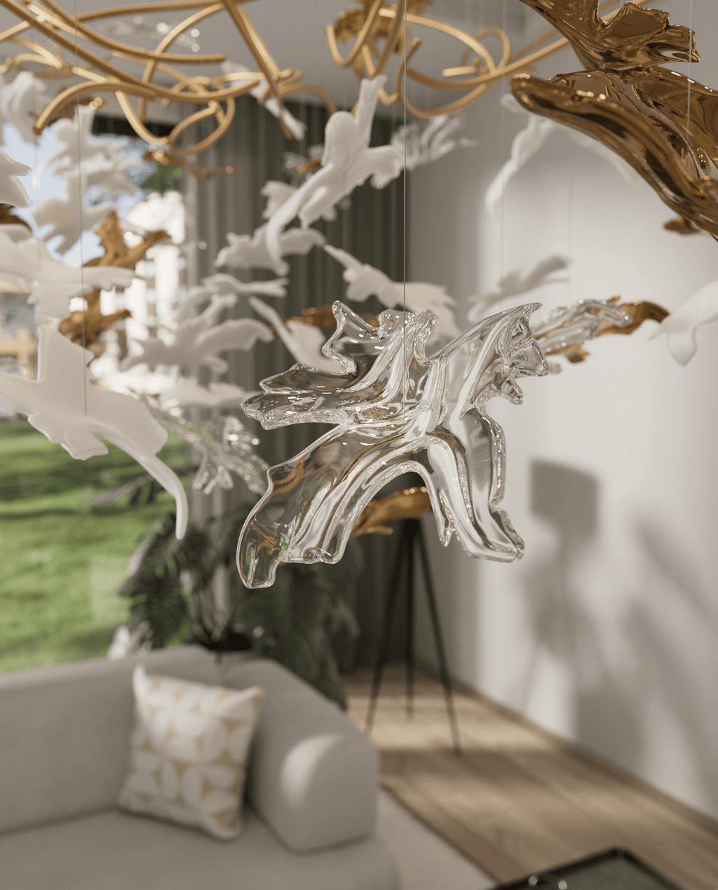 Vine Chandelier