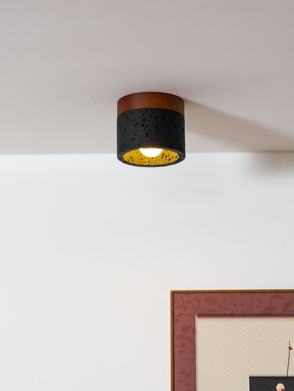 Volcanic Glow Ceiling Light