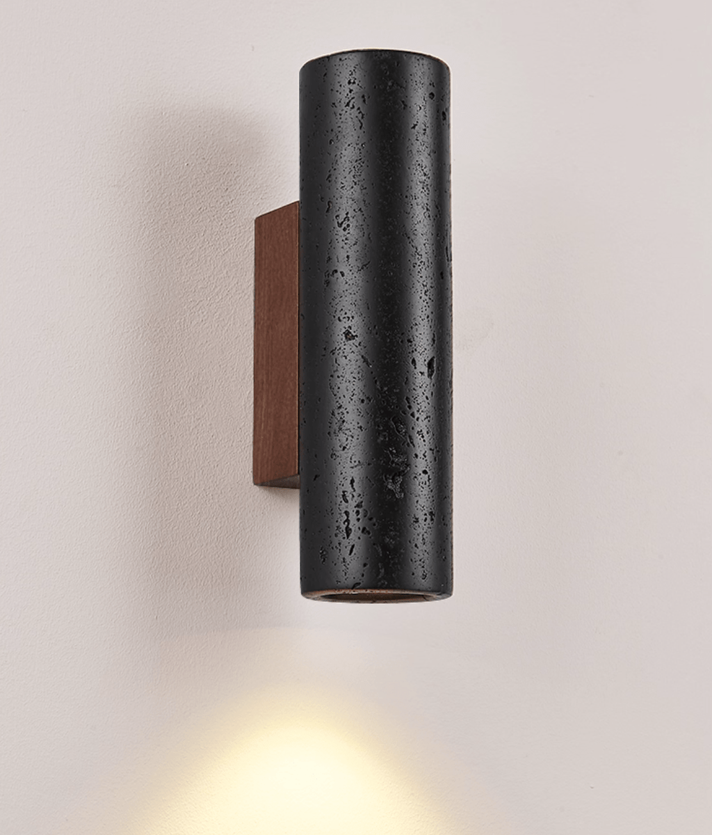 Volcanic Noir Wall Sconce
