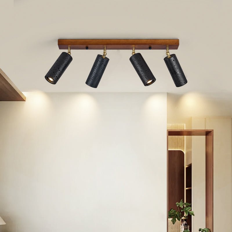 Volcanic Wood Trio Ceiling Spot