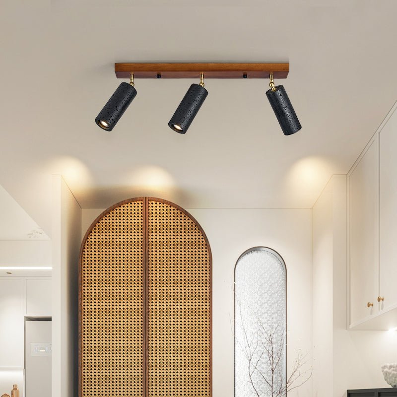Volcanic Wood Trio Ceiling Spot