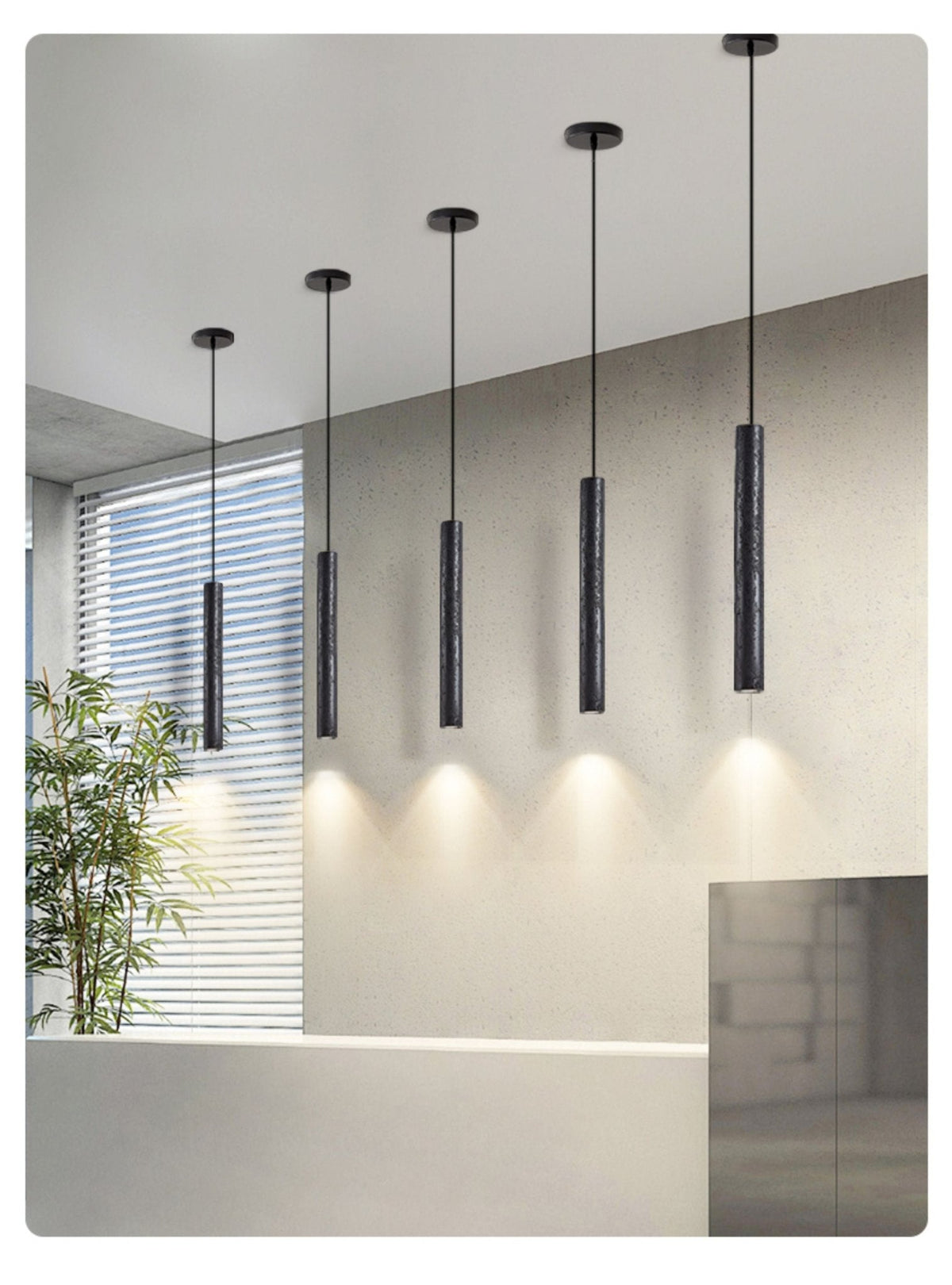 Volkan Tube Pendant Light