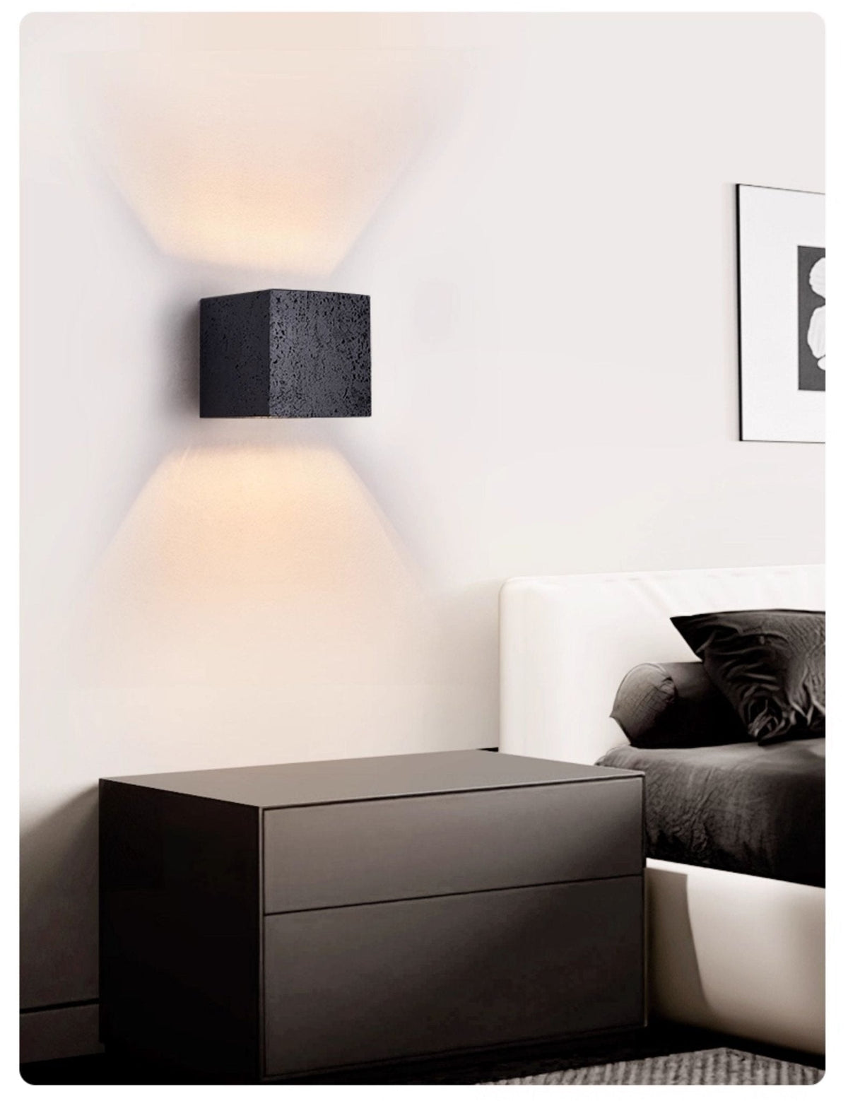 Vulcanis Cube Wall Lamp