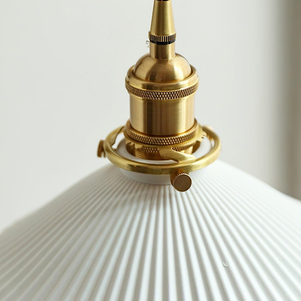 Swing Arm Walnut Wall Light