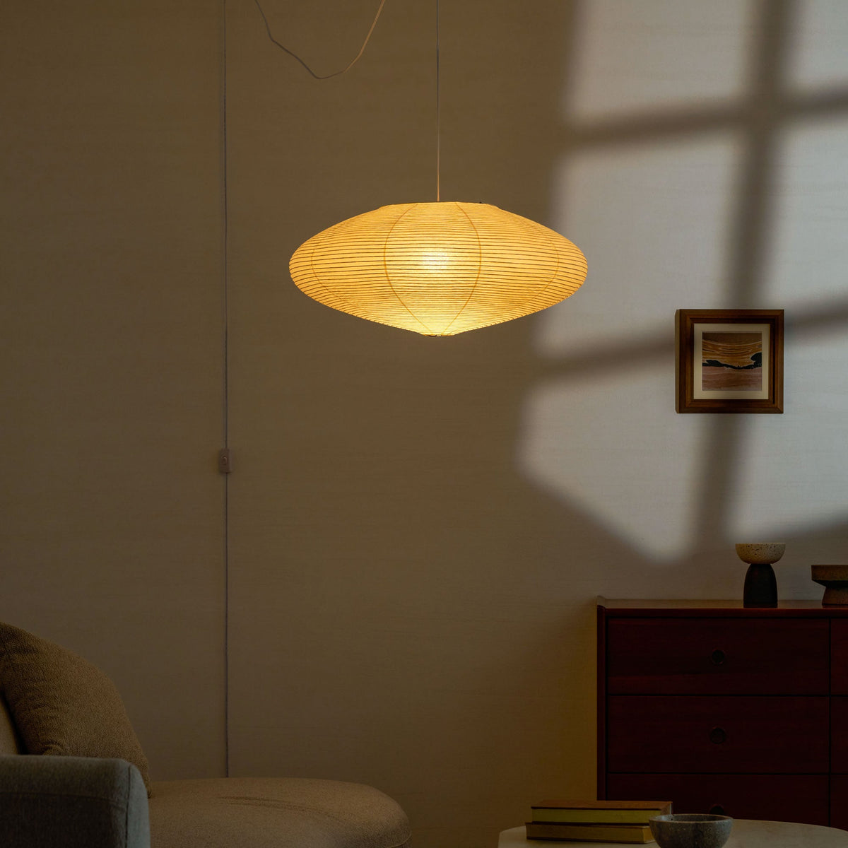 Washi Paper 15A Swag Light