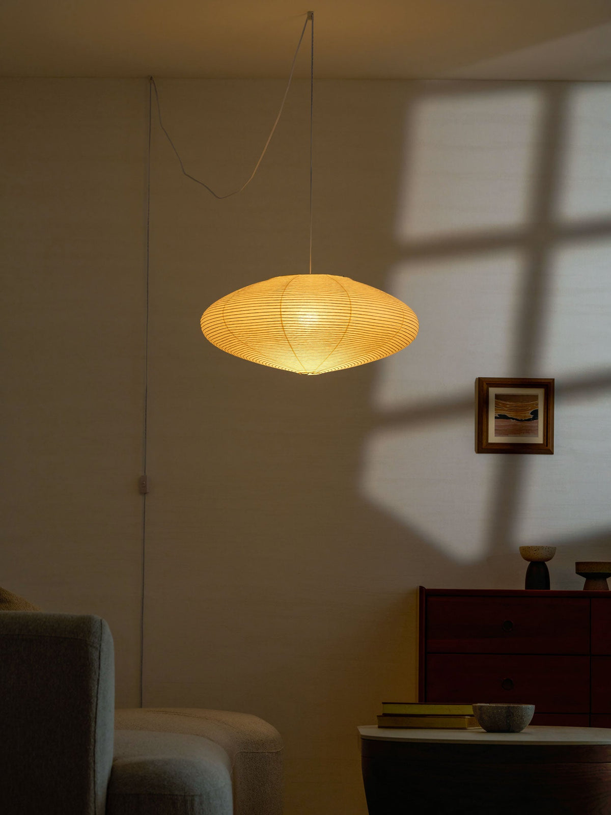 Washi Paper 15A Swag Light