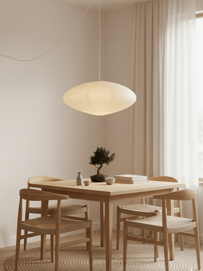 Washi Paper 15A Swag Light