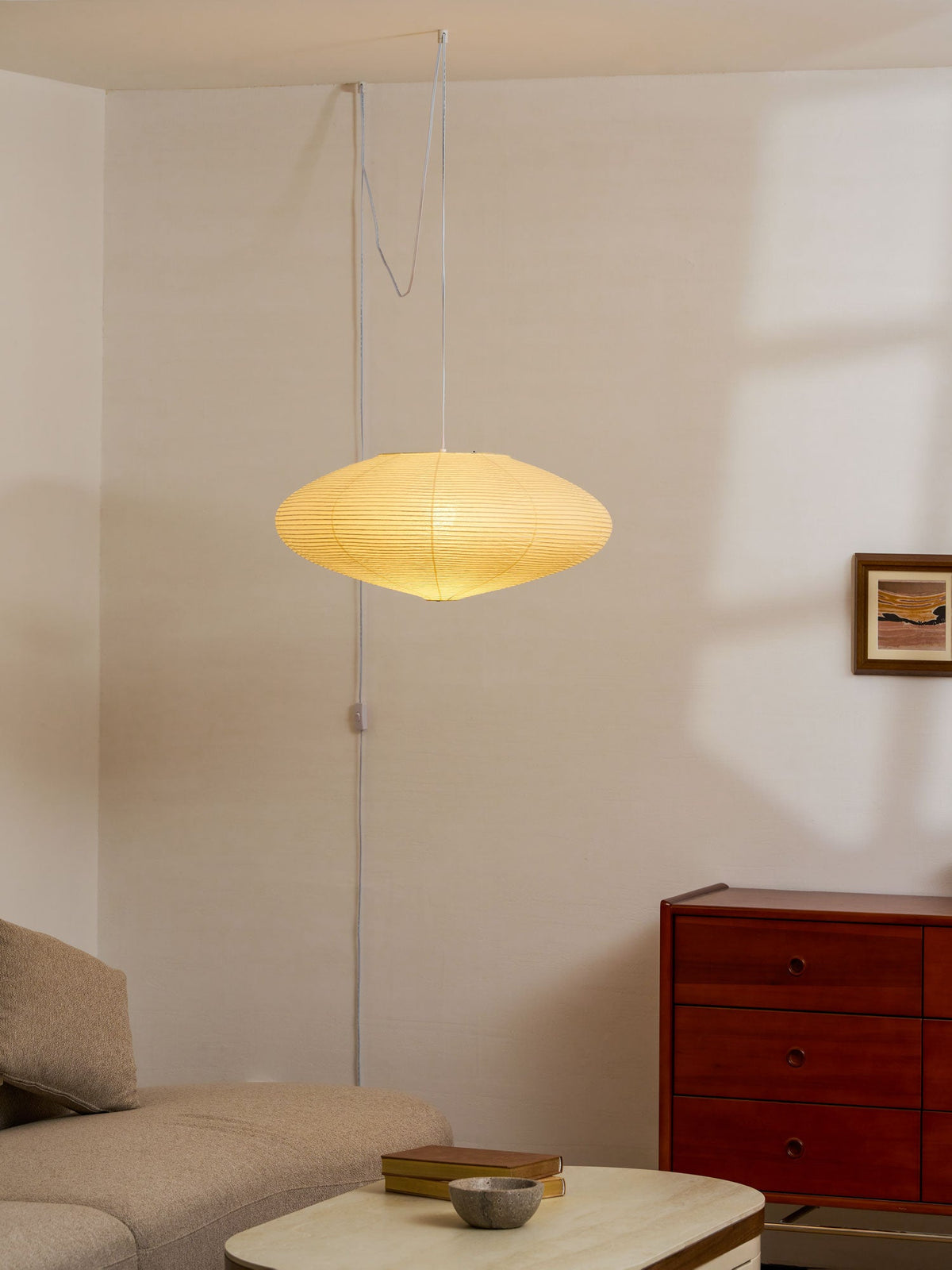 Washi Paper 15A Swag Light
