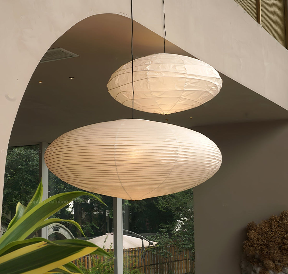 Washi Paper 15A Swag Light