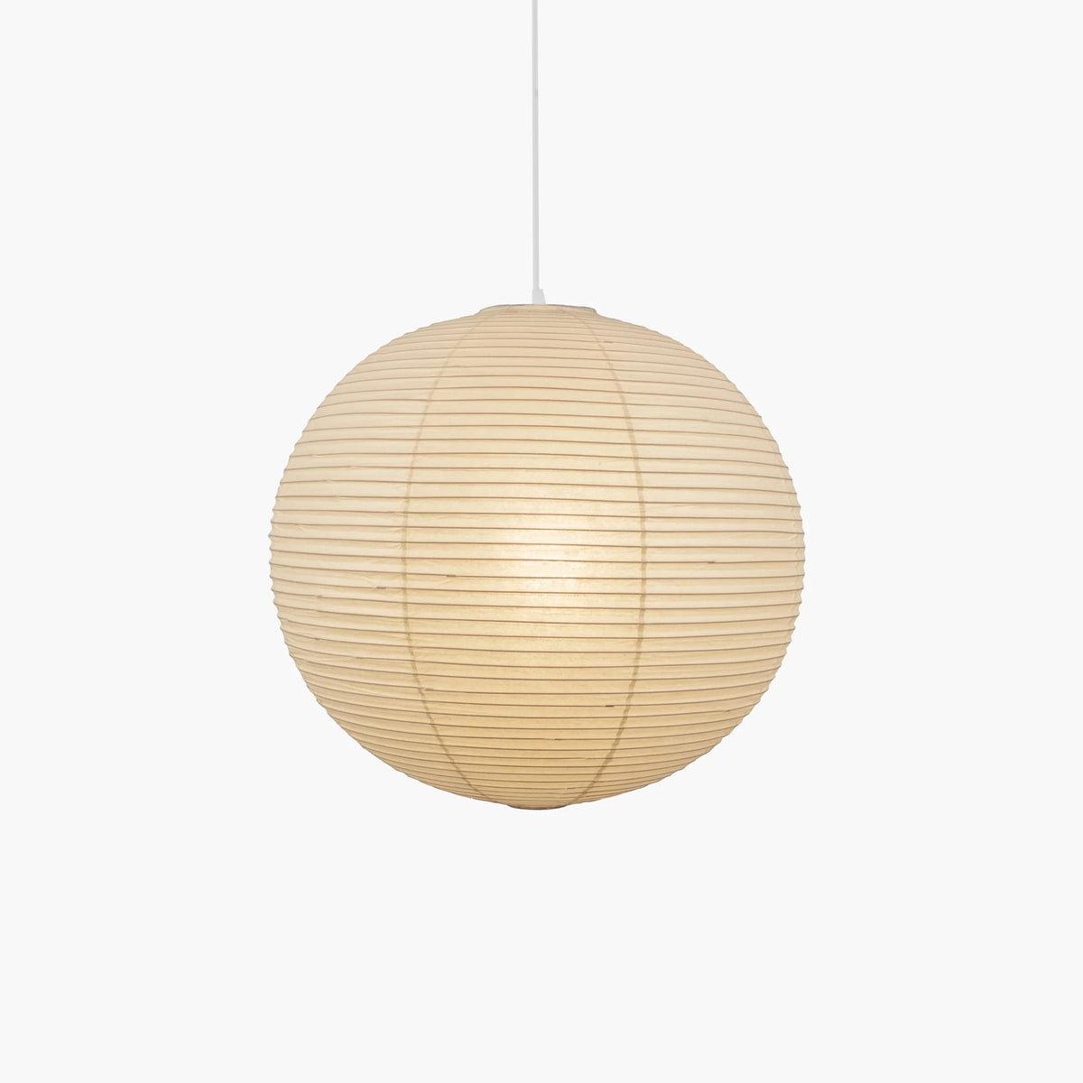 Washi Paper A Pendant Lamp ∅ 21.7″ x H 20.4″ / Dia 55cm x H 52cm / White Pendant light