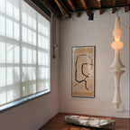 Washi Paper E Pendant Light
