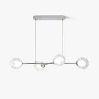 Westlife Sputnik Pendant Light L 31.5″ x W 11.8″ x H 4.7″ / L 80cm x W 30cm x H 12cm / Chrome Pendant light