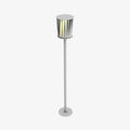 White Column Garden Light ∅ 7.9″ x H 59″ / Dia 20cm x H 150cm / White Floor lamp