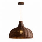 Willow Woven Rattan Pendant Lamp
